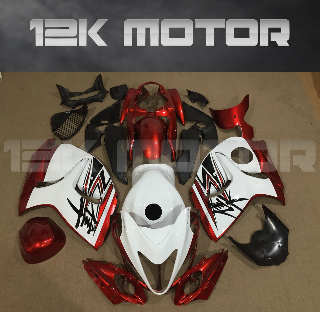SUZUKI Hayabusa GSX1300R Fairings 2008-2018 Candy Red Fairing Kits