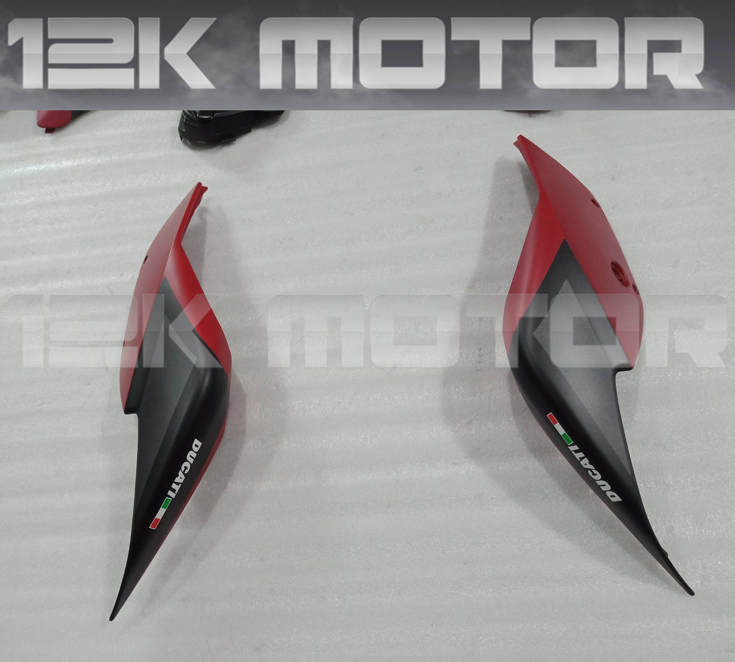 Ducati 959 1299 Matt Black Red Fairing