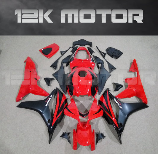 Fit for HONDA CBR600RR 2007 2008 Red Design Aftermarket Fairing Kit