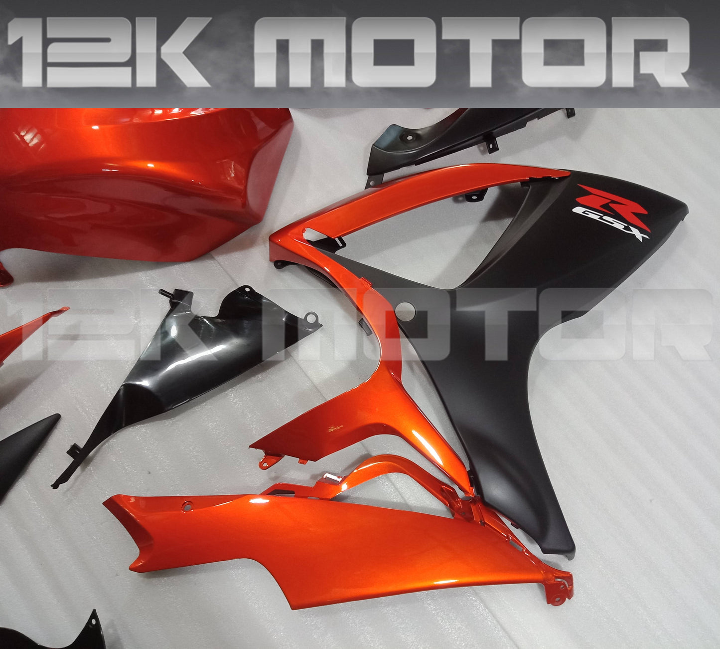 Orange and Matt Black Fairing Fit For SUZUKI GSXR 600/750 2006 2007 Aftermarket Fairing Kit