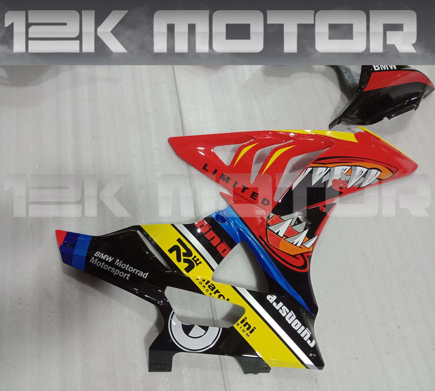 BMW S1000RR 2009-2014 Red Shark Fairing