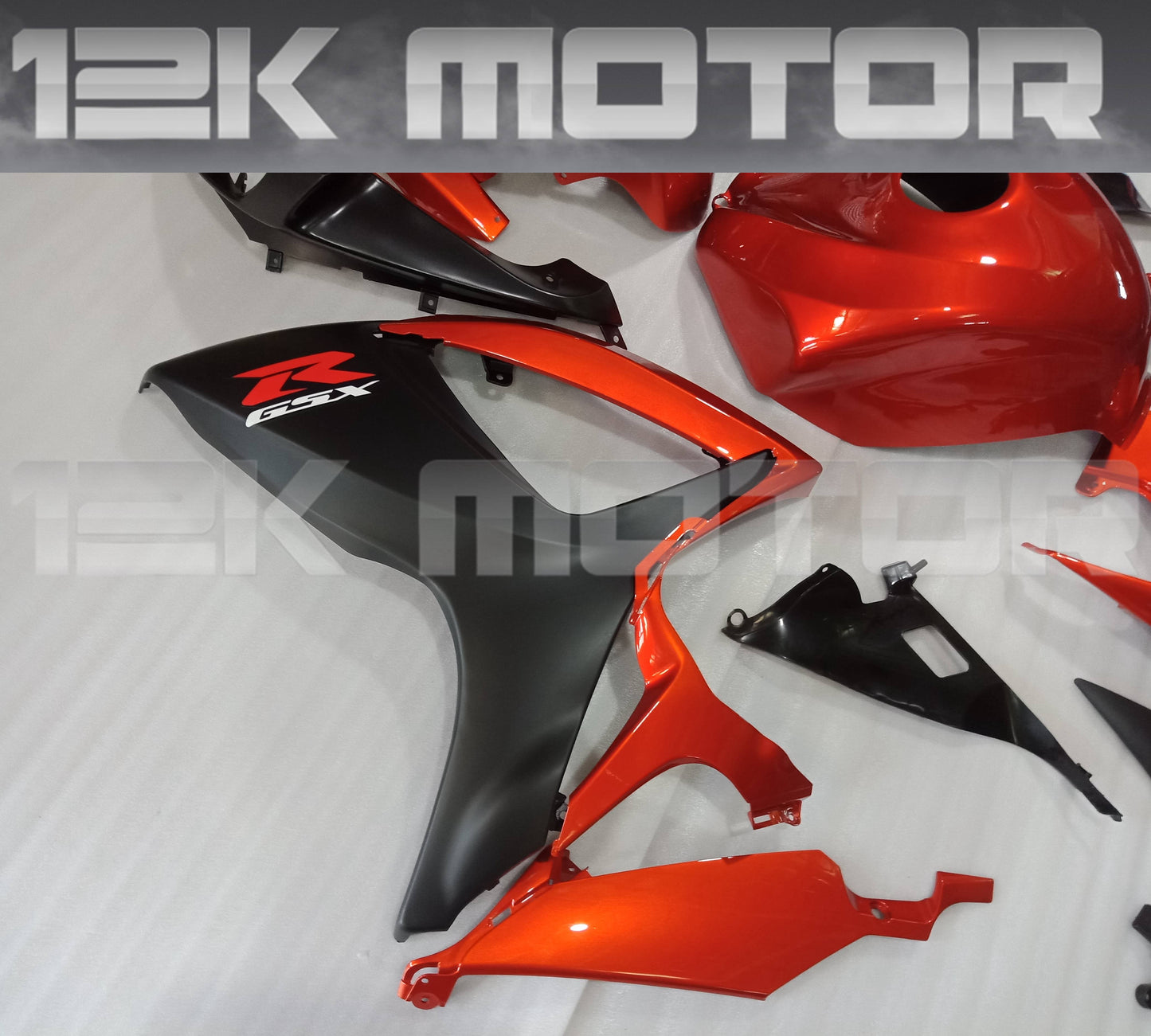 Orange and Matt Black Fairing Fit For SUZUKI GSXR 600/750 2006 2007 Aftermarket Fairing Kit
