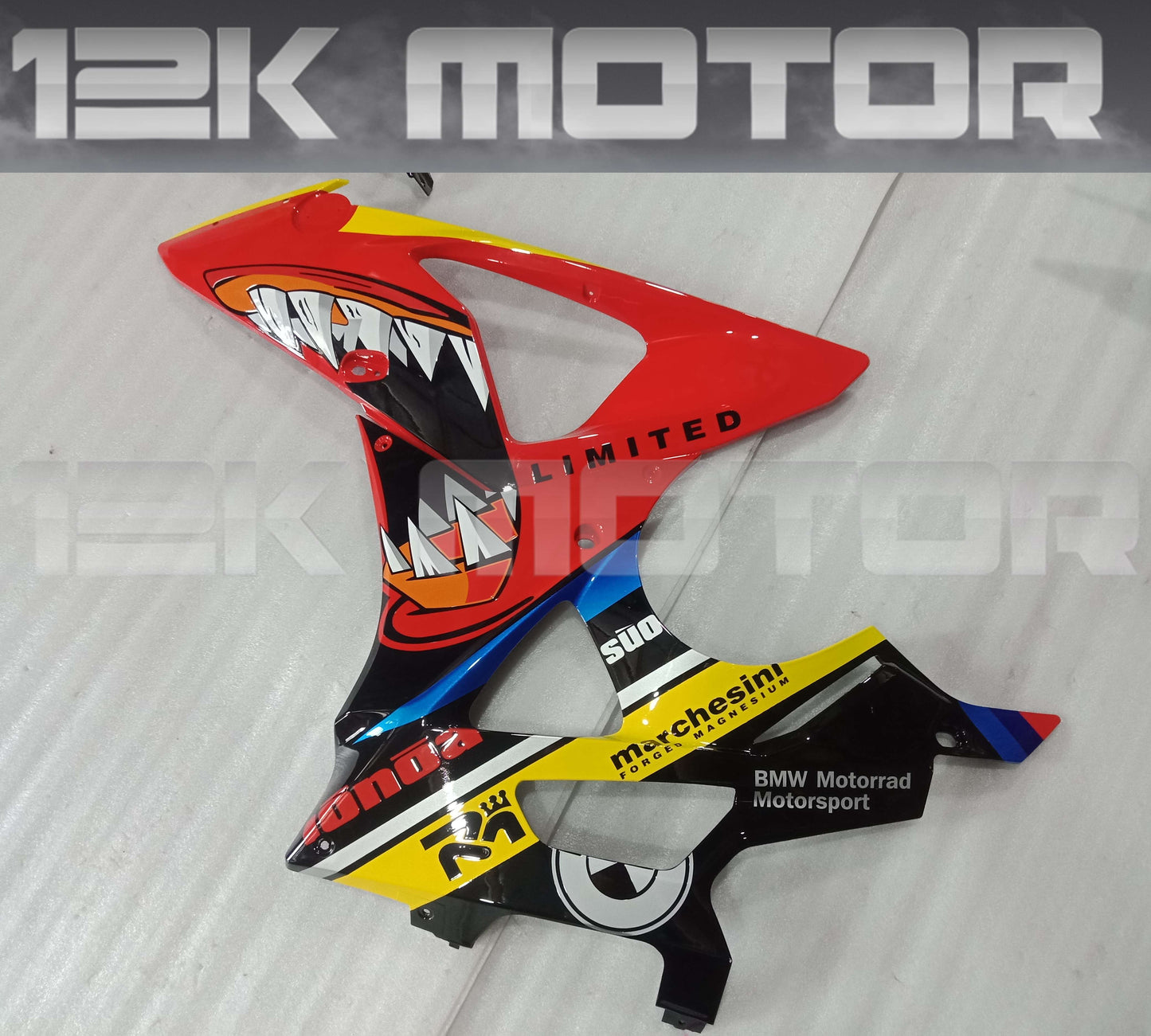 BMW S1000RR 2009-2014 Red Shark Fairing