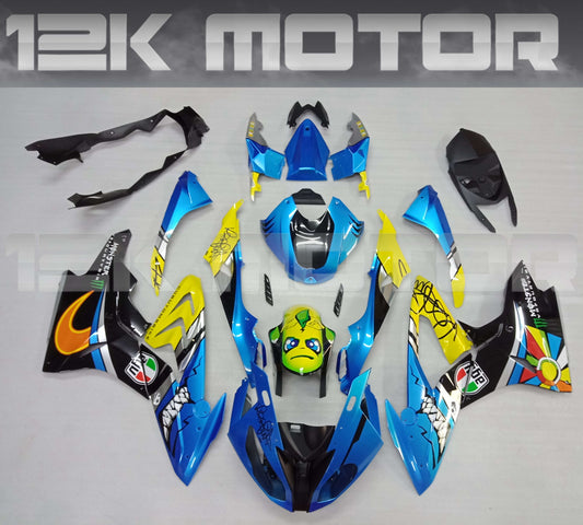 BMW fairings S1000RR Fairings 2015 2016 2017 2018 Blue Shark Fairing Kit