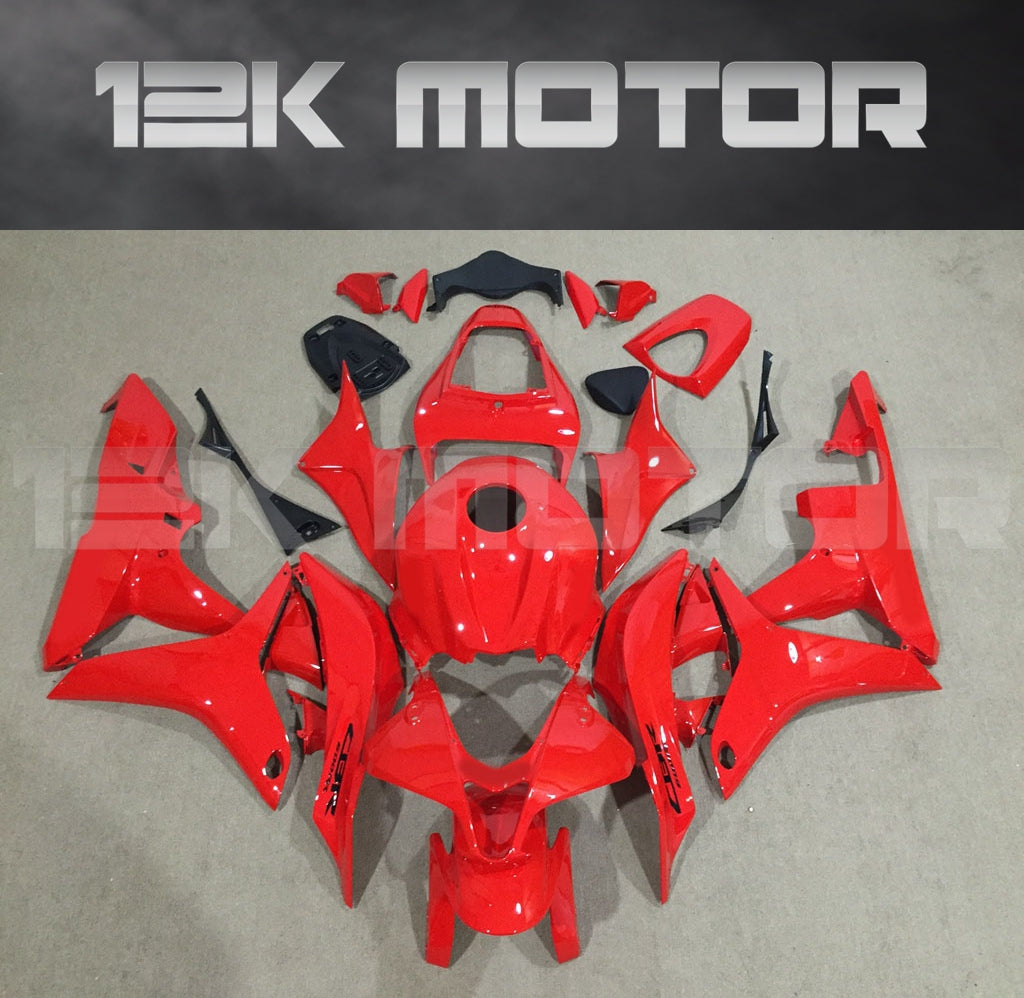 Red Fairing kit set for HONDA CBR600RR fairings 2007 2008
