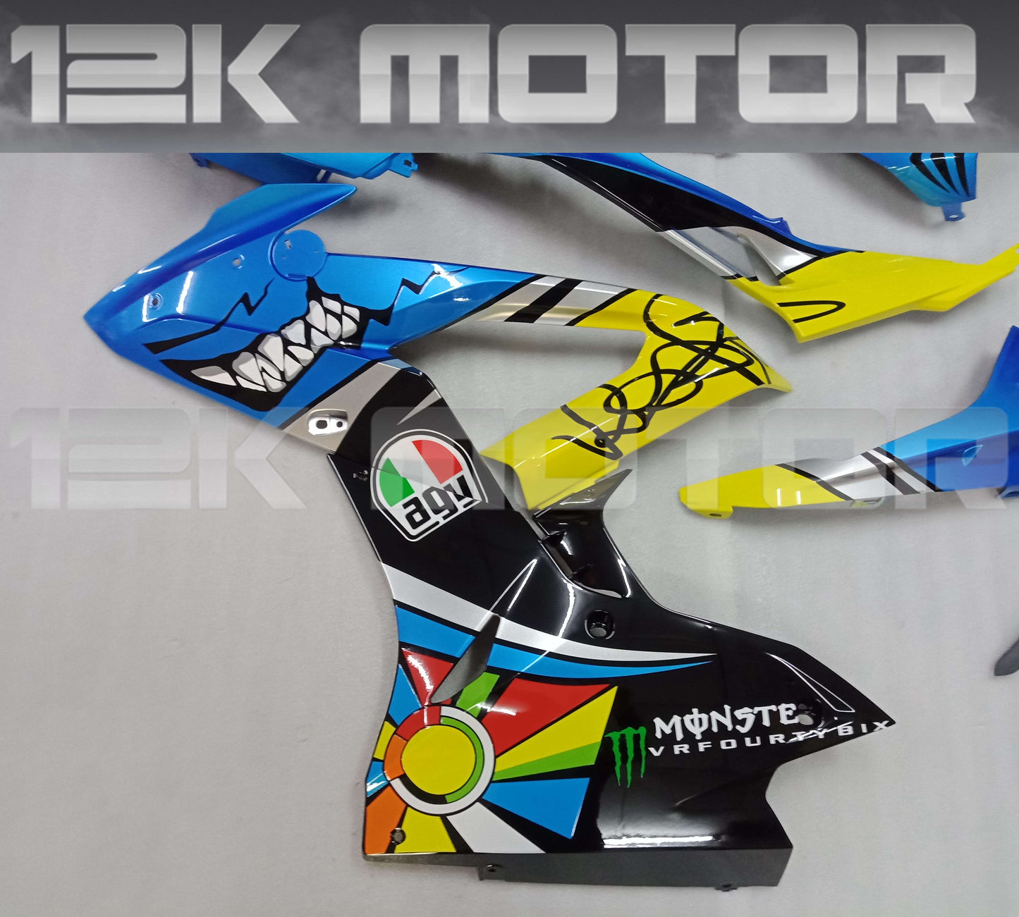 BMW fairings S1000RR Fairings 2015 2016 2017 2018 Blue Shark Fairing Kit