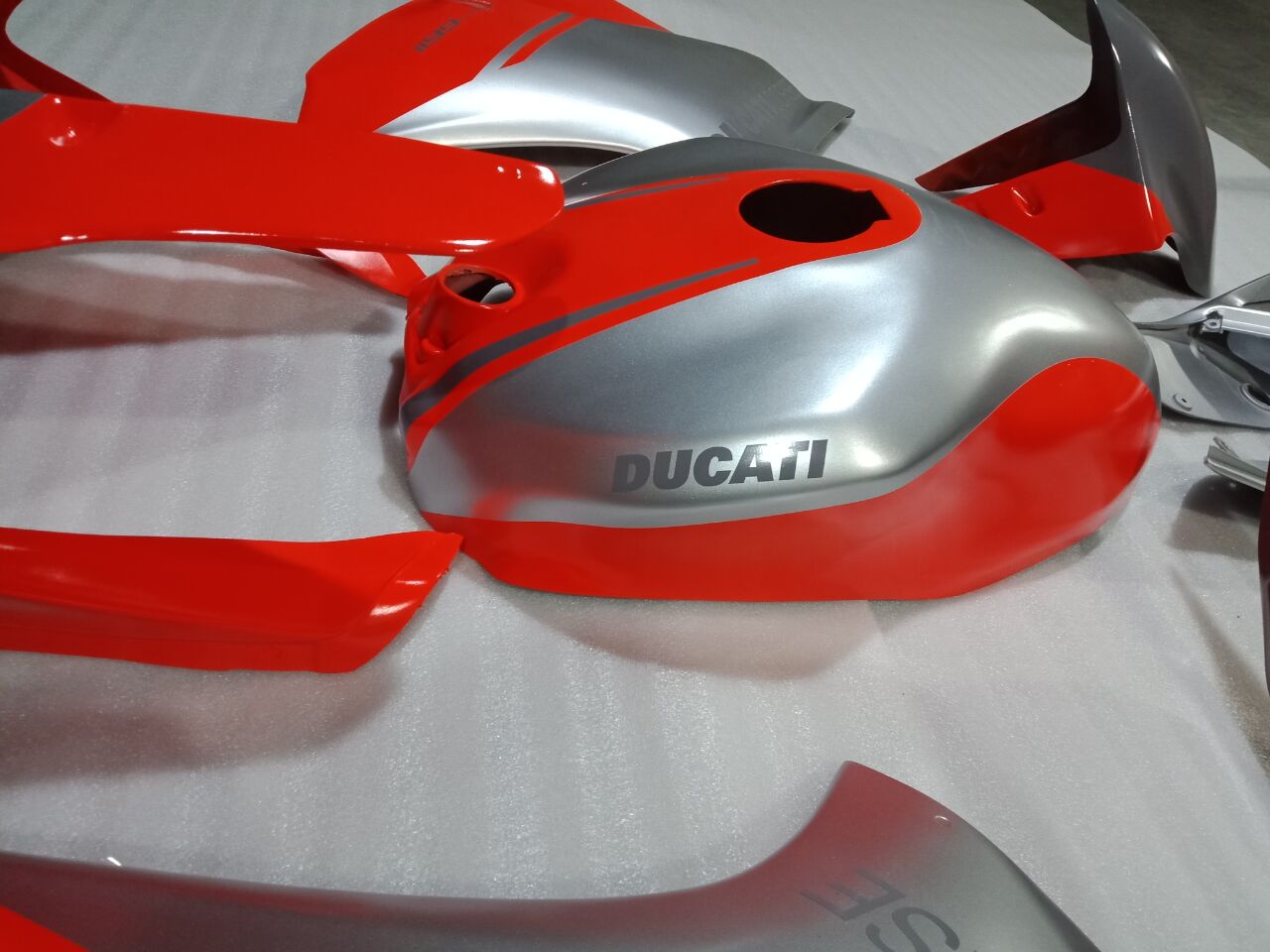 DUCATI 899 1199 Race Fairing Kit Fiberglass Track Fairing Kit