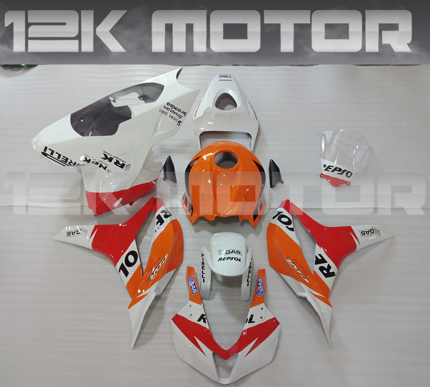 Race Style Fairing Kit Fits HONDA CBR600RR 2013 2014 2015 2016 2017 2018 2019 2020 2021 2022 2023