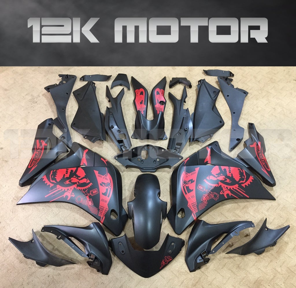 2011 honda cbr 250r fairing kit - black colour