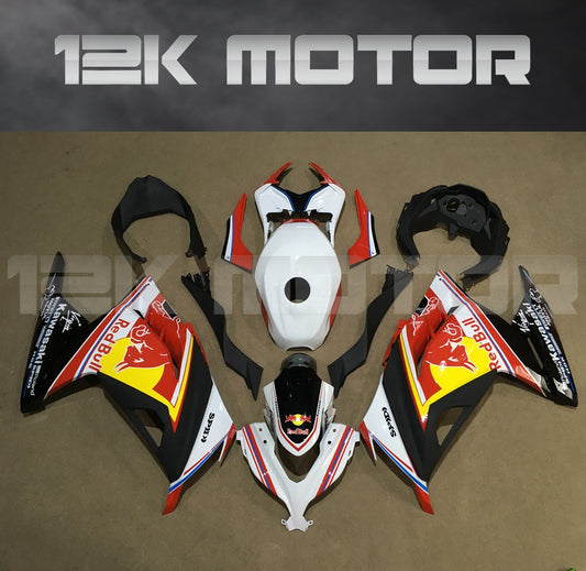 Ninja 300 2013 - 2017 Red Bull Fairing Kits