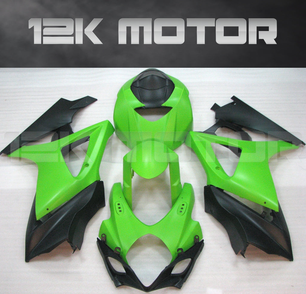 Black and Green Design Fairing Fit for SUZUKI GSXR 1000 2007 2008 Aftermarket Fairing Kit