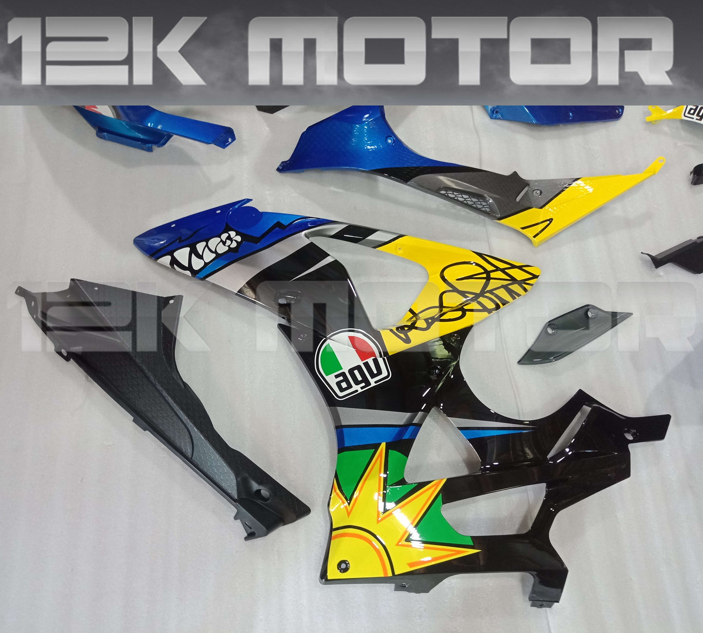 BMW S1000RR Fairings 2009-2014 Blue Shark Fairing