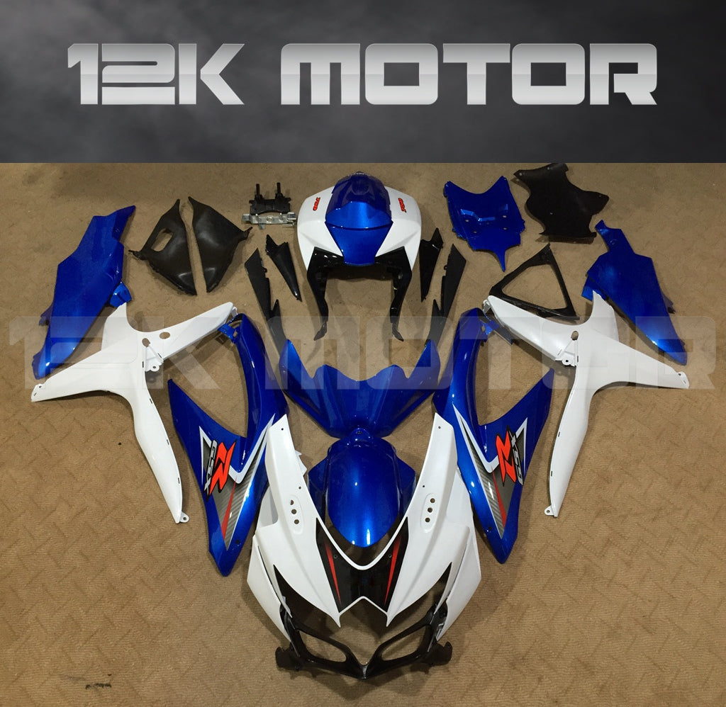 Factory Blue Fairing Fit for SUZUKI GSXR 600/750 2008-2010 Aftermarket Fairing Kit