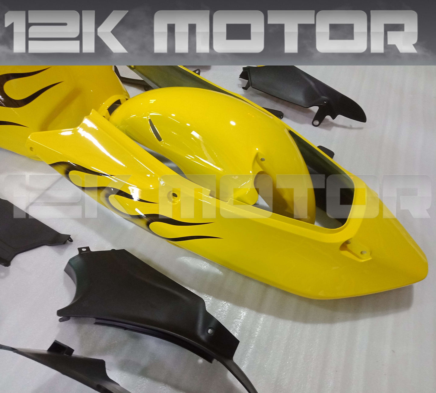 Yellow Custom Fairing fit for HONDA CBR1100XX Blackbird 1996 to 2007