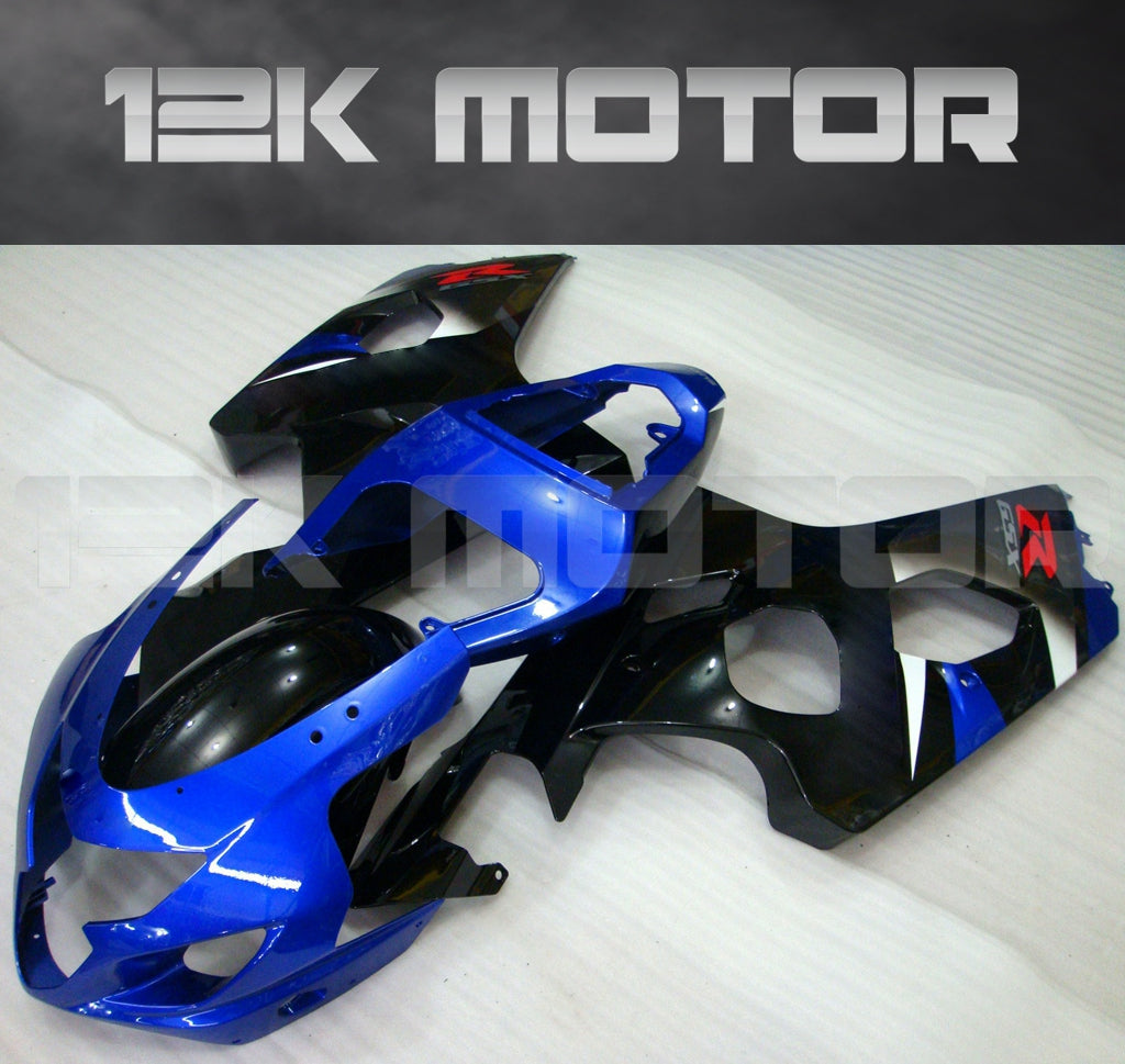 Dark Blue and Black Fairing Fit For SUZUKI GSXR 600/750 2004 2005 Aftermarket Fairing Kit