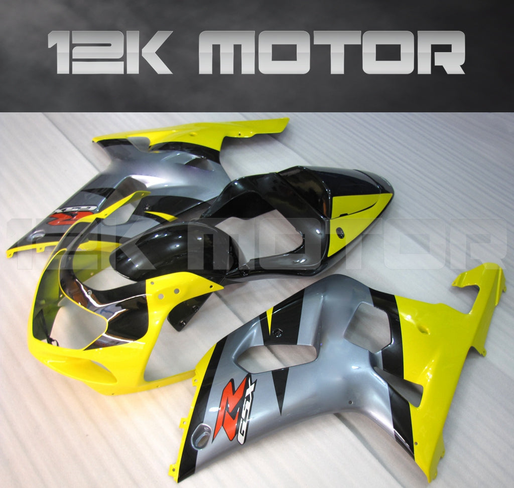 Yellow Color Fairing Fit For SUZUKI GSXR 600/750 2000-2003 Aftermarket Fairing Kit