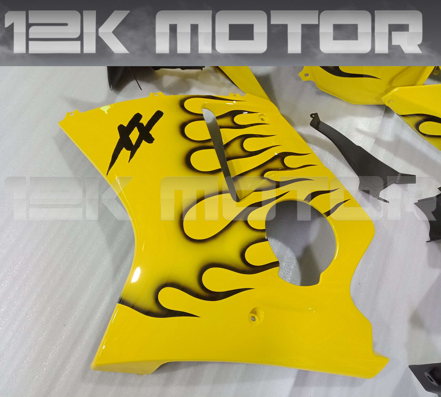 Yellow Custom Fairing fit for HONDA CBR1100XX Blackbird 1996 to 2007