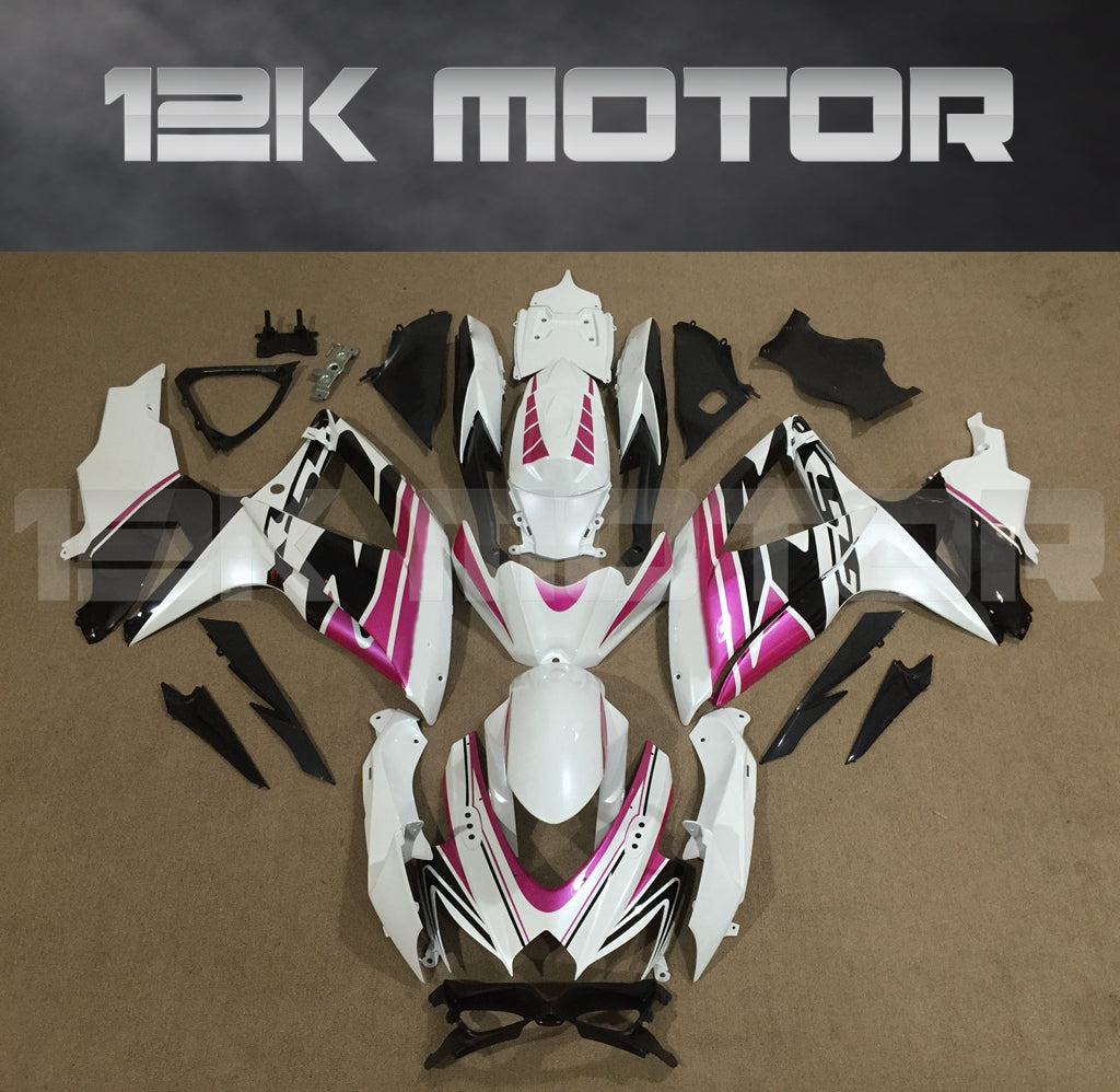 Hot Pink Fairing Fit for SUZUKI GSXR 600/750 2008-2010 Aftermarket Fairing Kit