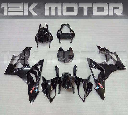 All Gloss Black Fairing Kit For BMW S1000RR 2009 2010 2011 2012 2013 2014
