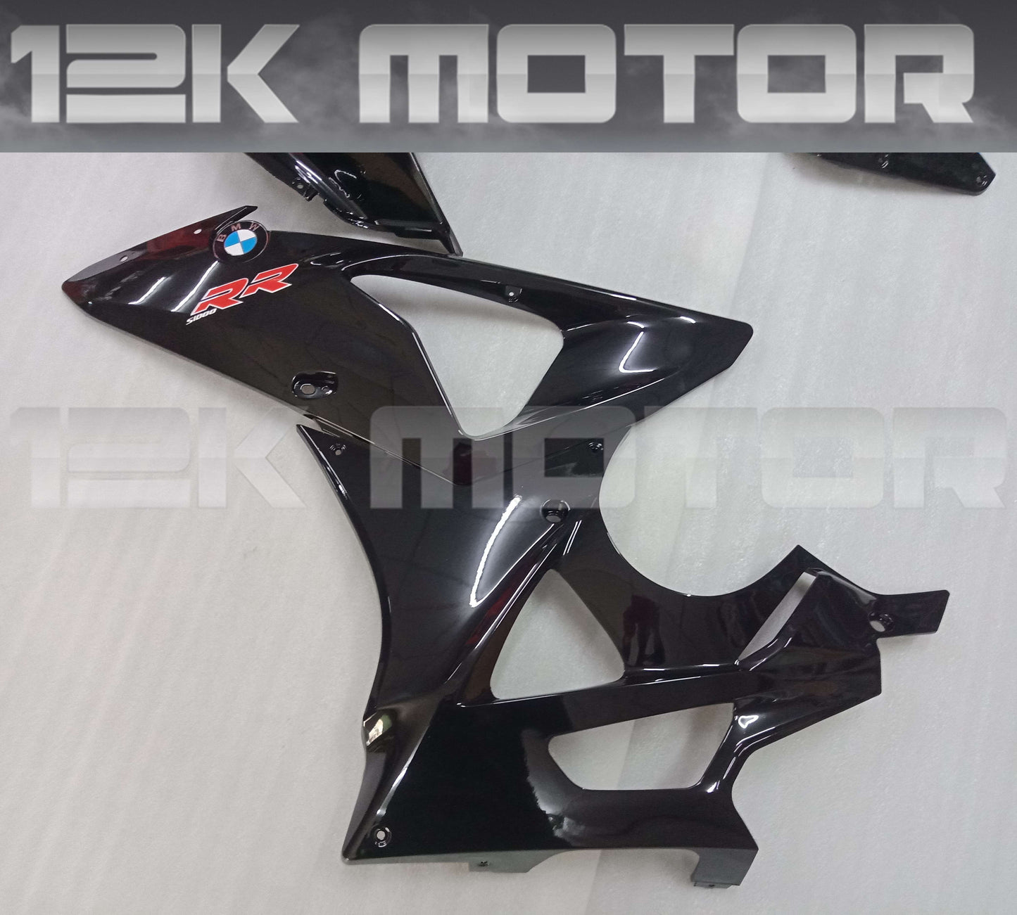 All Gloss Black Fairing Kit For BMW S1000RR 2009 2010 2011 2012 2013 2014