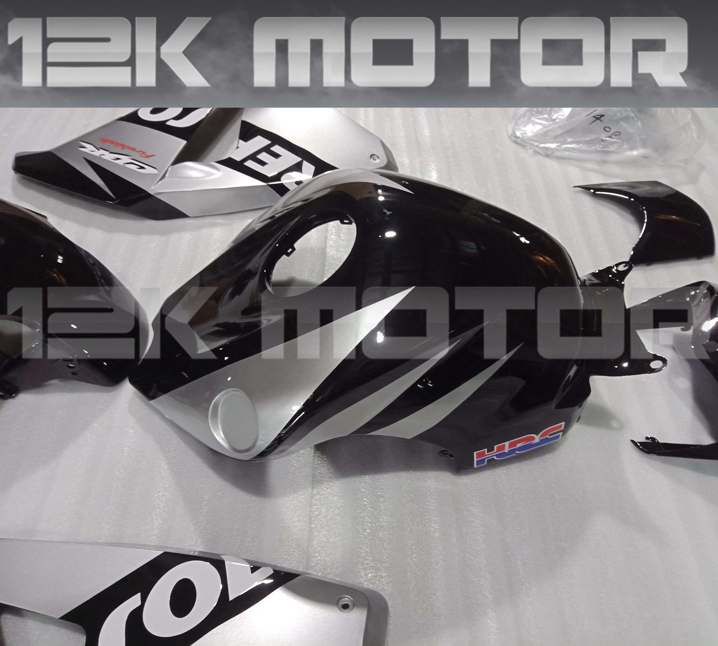 Silver and Black Repsol Fairing Kit For HONDA CBR1000RR 2008 2009 2010 2011