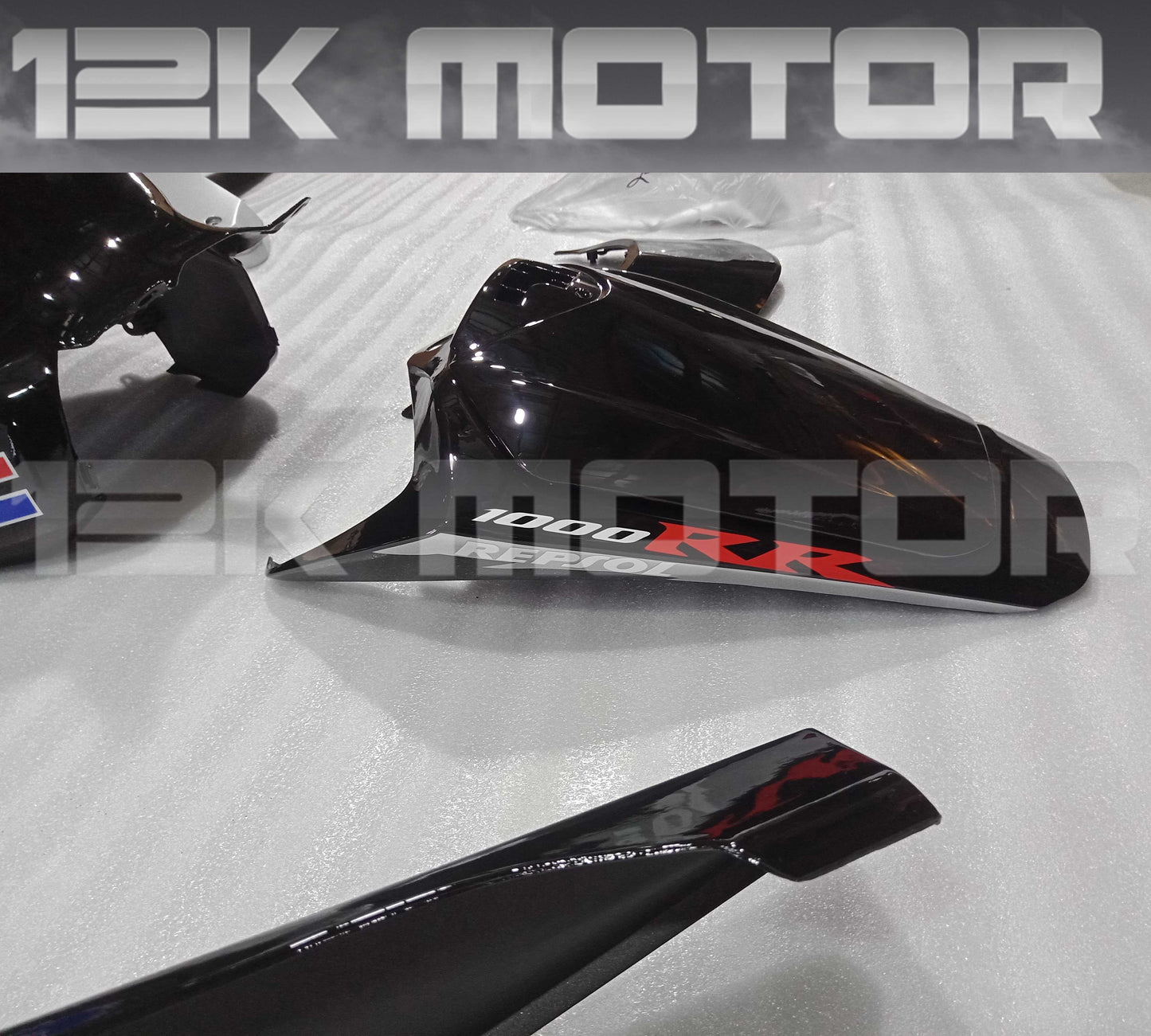 Silver and Black Repsol Fairing Kit For HONDA CBR1000RR 2008 2009 2010 2011