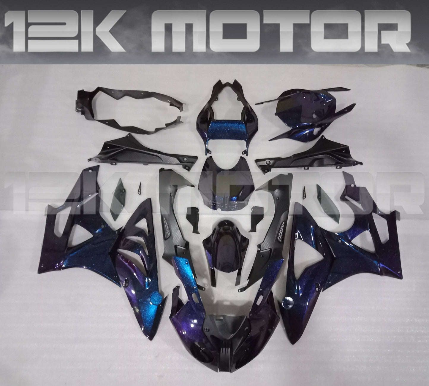 Color Shift Chameleon Paint Fairing Kit For BMW S1000RR 2009 2010 2011 2012 2013 2014