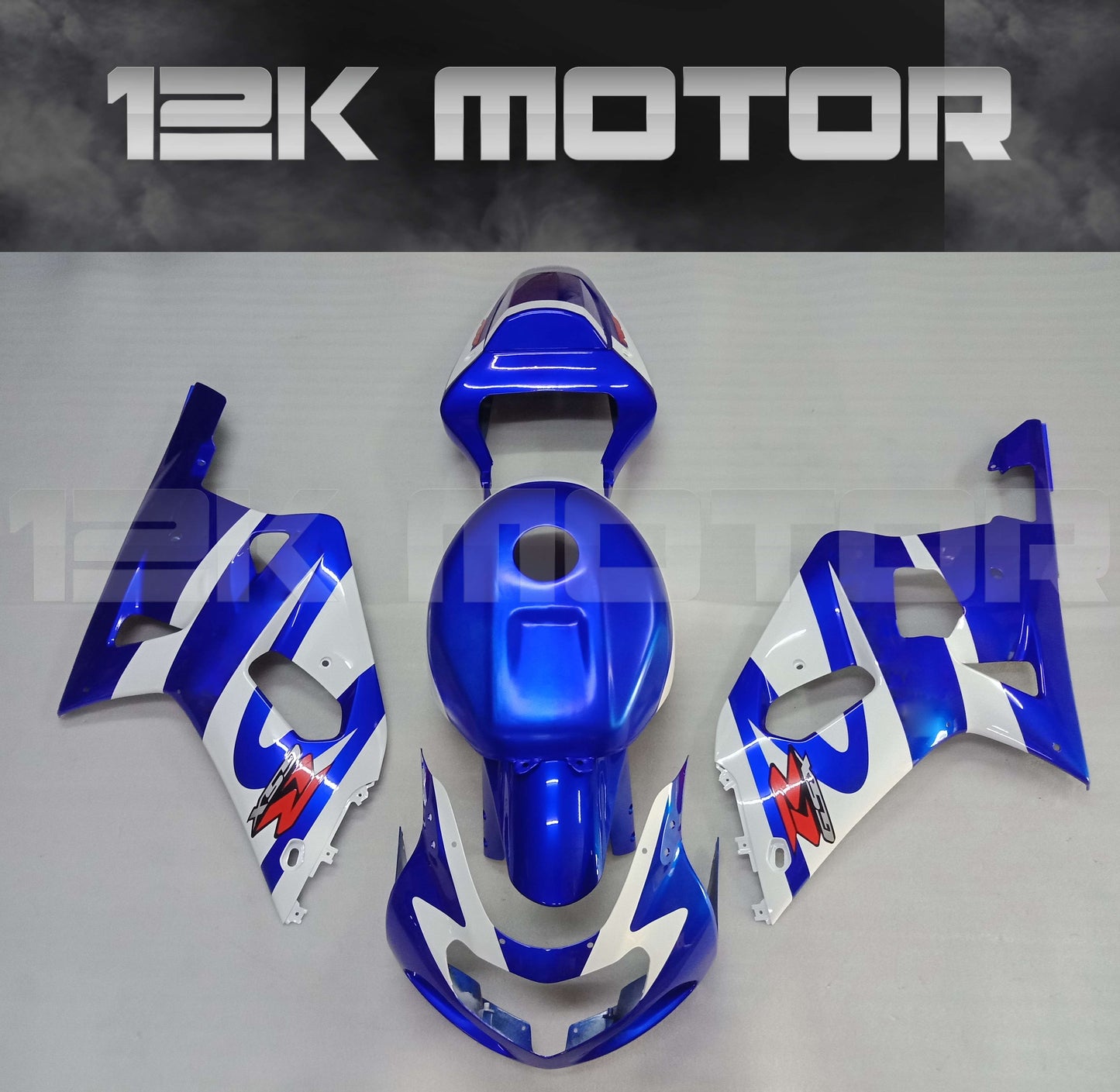 Blue Fairing Kit For SUZUKI GSXR 600 750 2000 2001 2002 2003