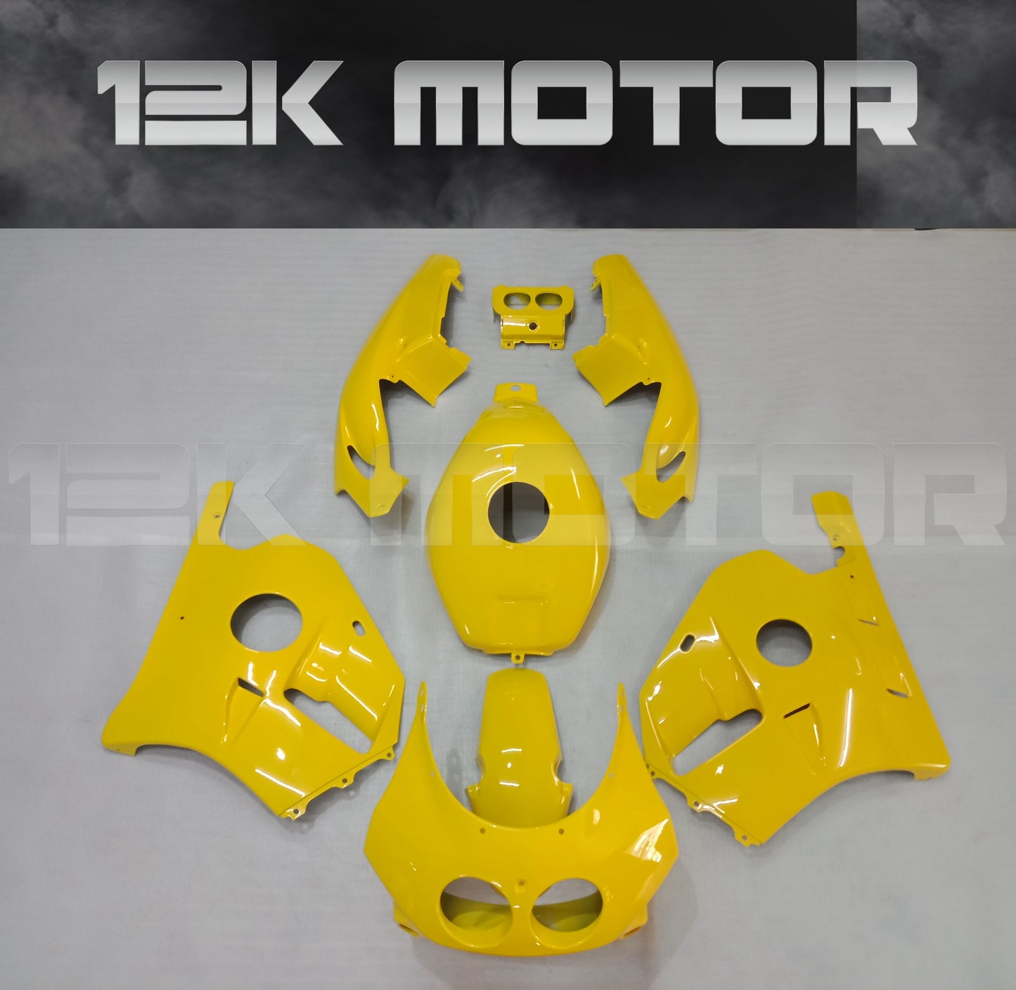 All Yellow Fairing Kit for HONDA CBR250 MC22 MC 22 1990-1999