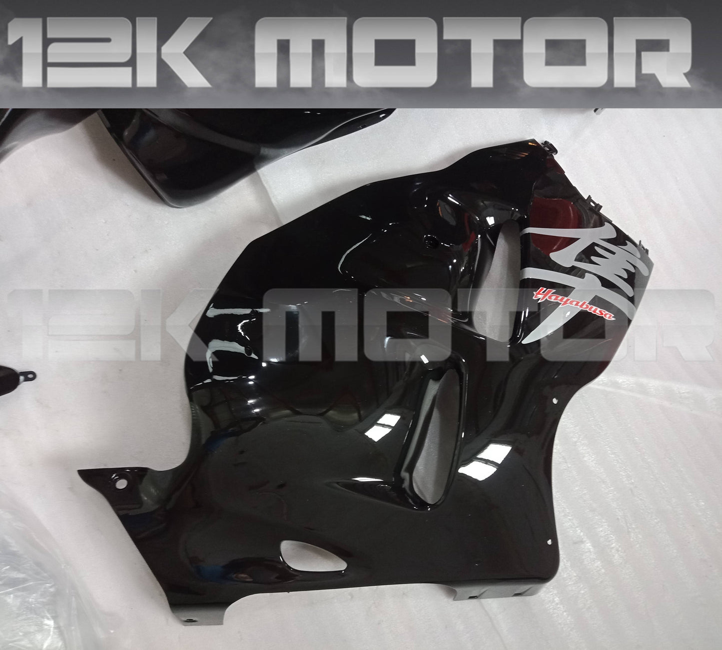 All Black Fairing Kit For SUZUKI Hayabusa GSX1300R 1999 to 2007