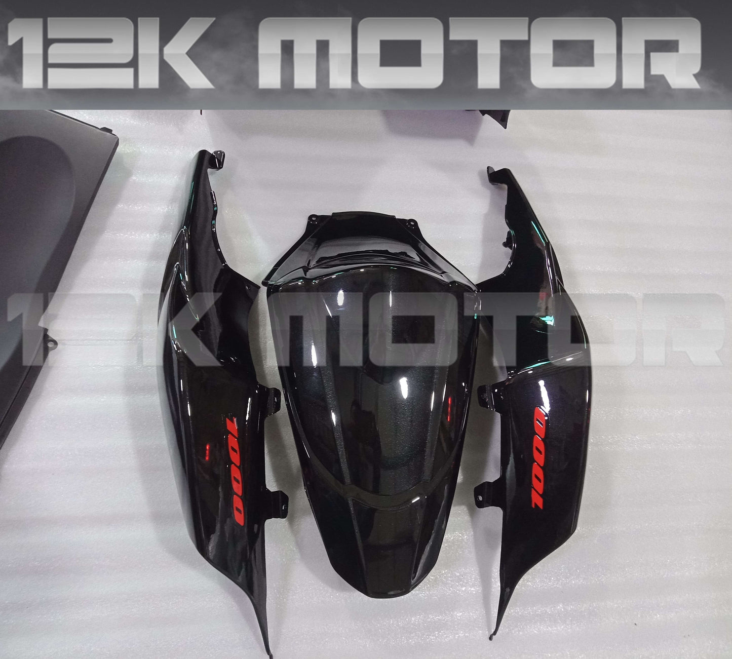 Gloss Black Fairing Kit for SUZUKI GSXR1000 2007 2008