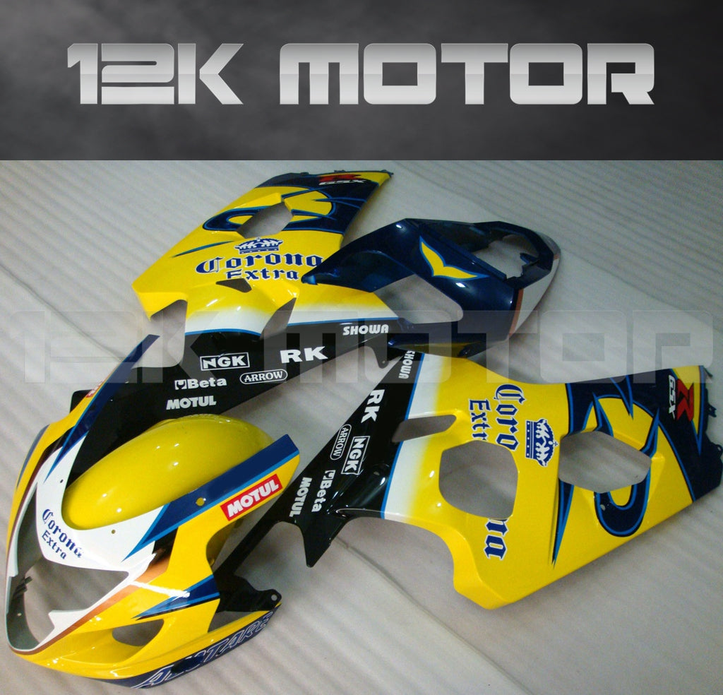 Yellow Fairing Fit For SUZUKI GSXR 600/750 2004 2005 Aftermarket Fairing Kit
