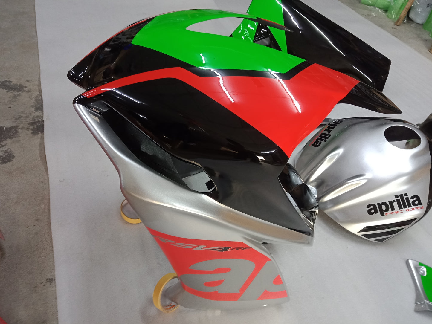 Aprilia RSV4 Race Fairing Kit Fiberglass Track Fairing Set 2009-2014