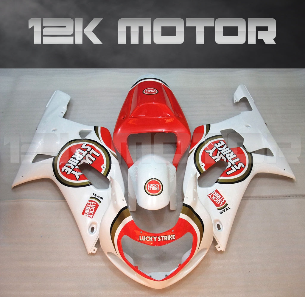 Lucky Strike Fairing Fit For SUZUKI GSXR 600/750 2000-2003 Aftermarket Fairing Kit