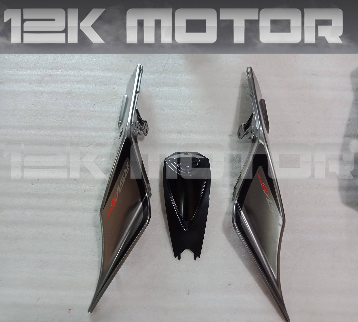 Silver Black Fairing Kit For Aprilia RSV4 2009 - 2019
