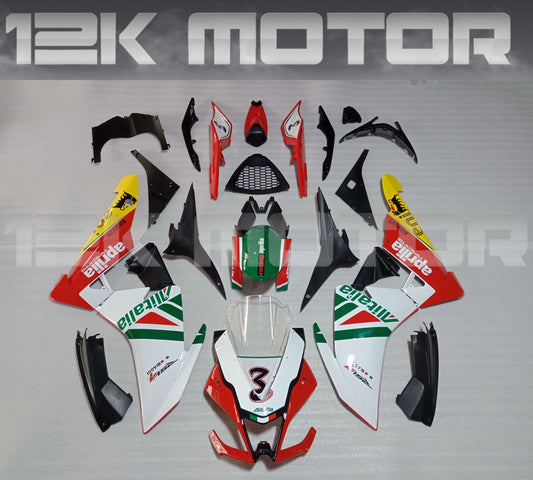 Aprilia RSV4 Fairings 2009 2010 2011 2012 2013 2014 2015 2016 2017 2018 2019 2020 Alitalia Fairing Kits