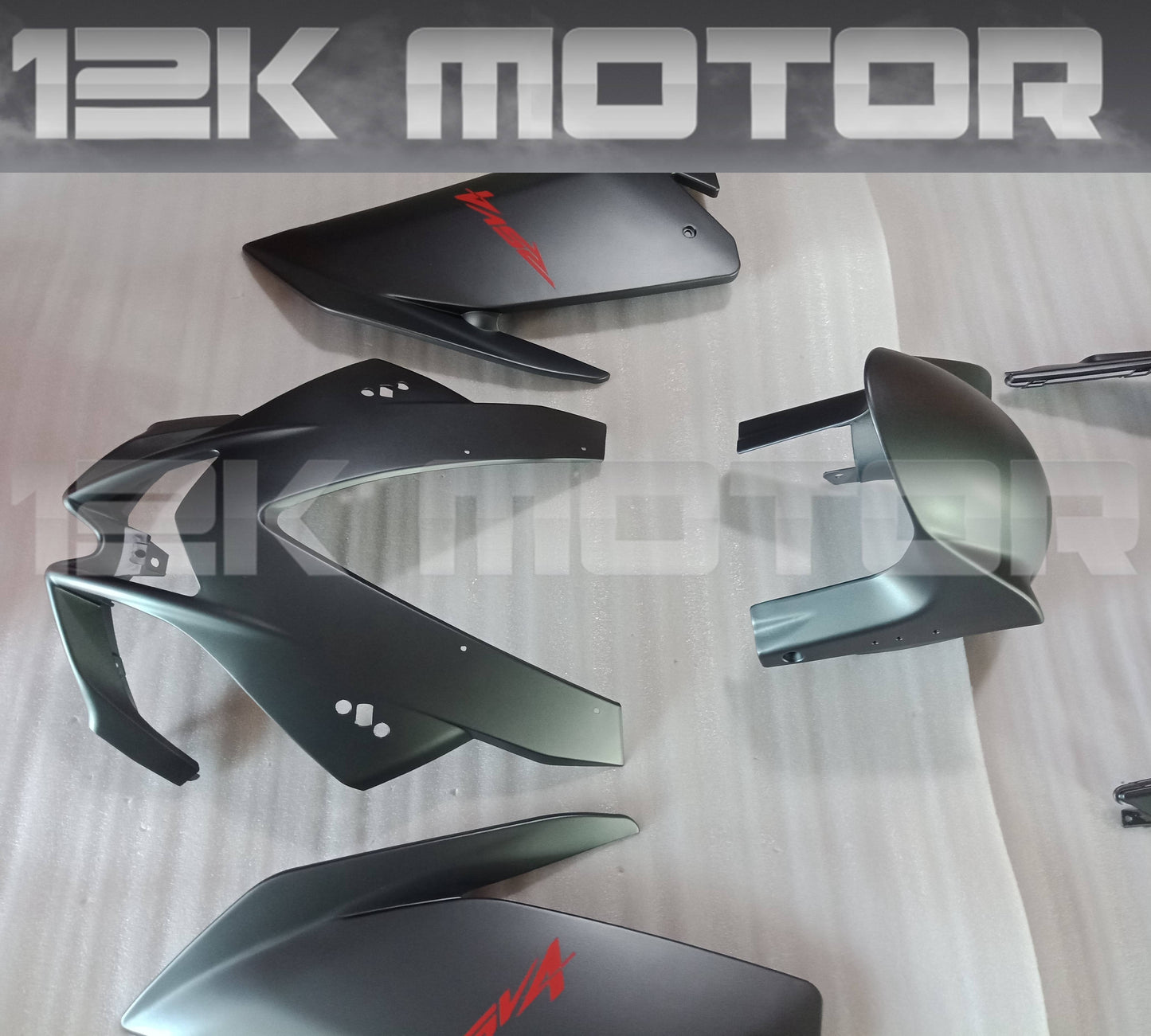 Matt Grey Color Fairing Kit For Aprilia RSV4 2009 - 2019