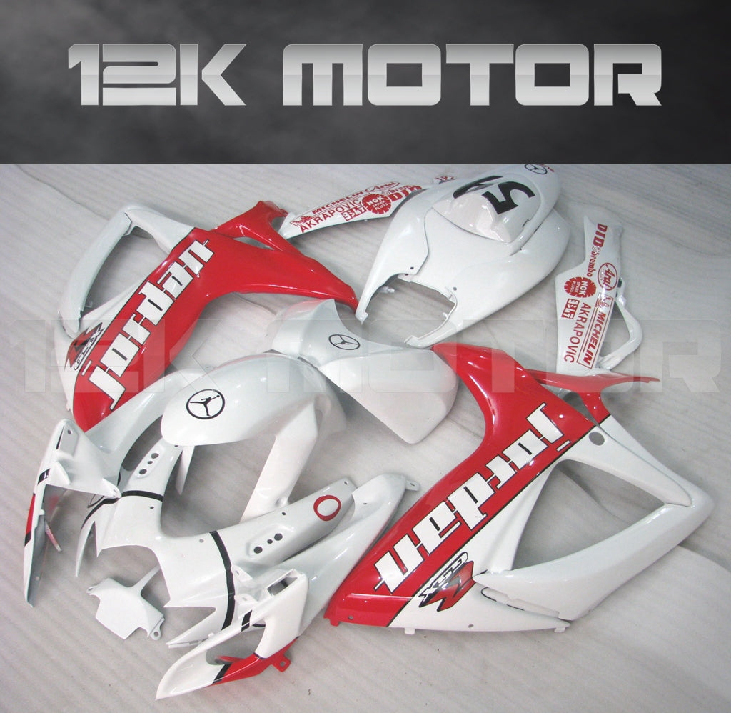 Jordan Fairing Fit For SUZUKI GSXR 600/750 2006 2007 Aftermarket Fairing Kit