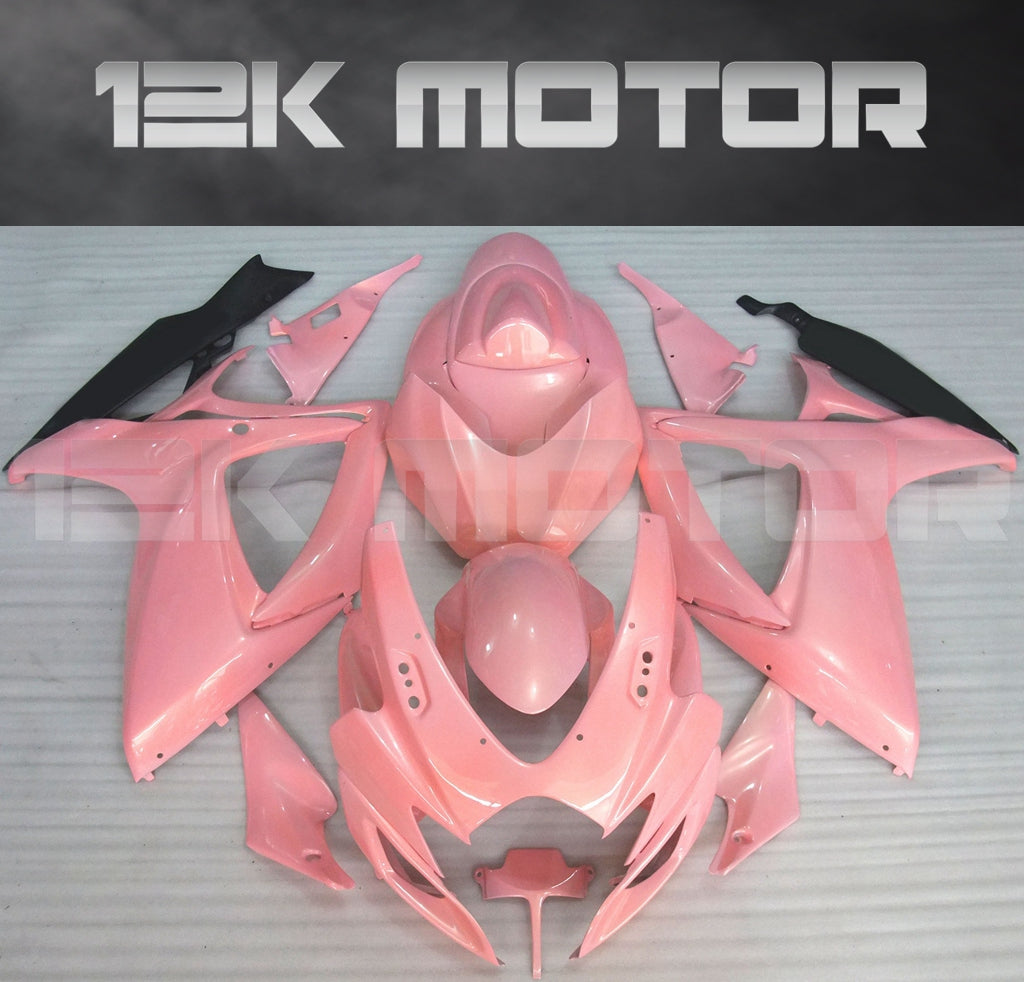 Pink Fairing Fit For SUZUKI GSXR 600/750 2006 2007 Aftermarket Fairing Kit