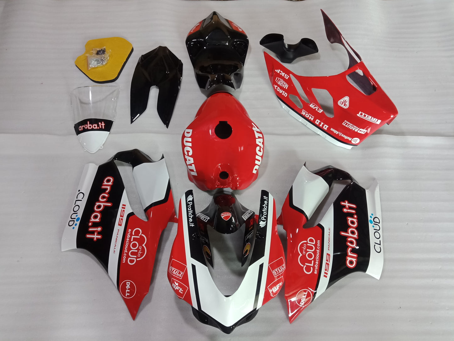 DUCATI 1199 899 Race Fairing Kit Fiberglass Aruba it Design