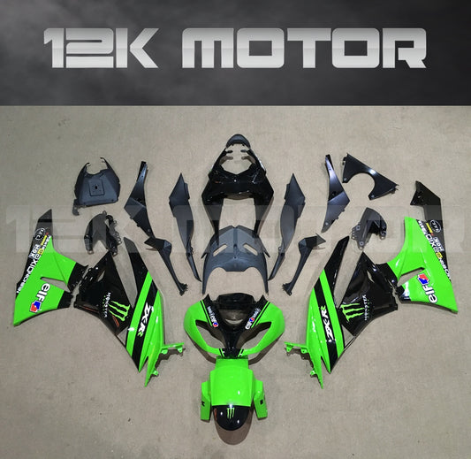 Green Color Aftermarket Fairing Kit fit 2009 to 2012 ZX-6R