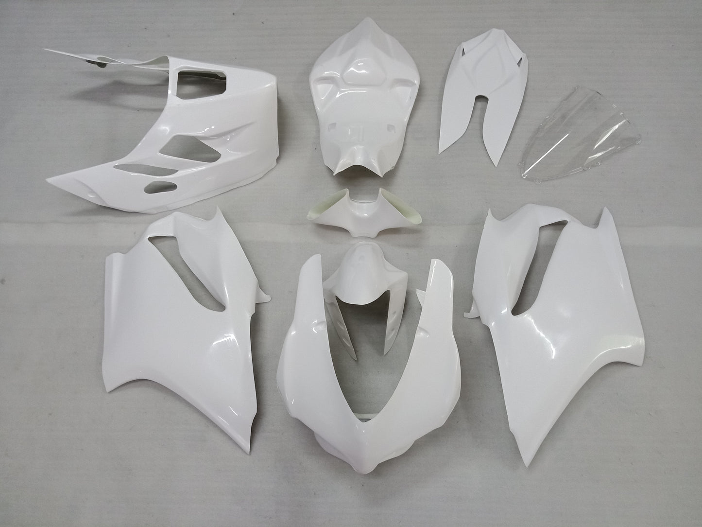 DUCATI 1199 899 Race Fairings Fiberglass Track Fairing Kits Set