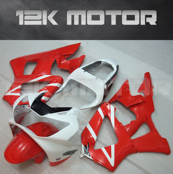 Red and White Fairing fit for HONDA CBR929RR 2000 2001 Aftermarket Fairing Kit