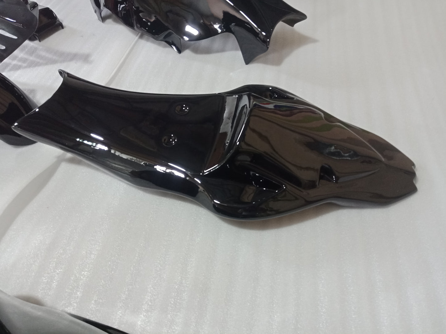 BMW S1000RR Black Race Fairing Kit Fiberglass 2009 2010 2011