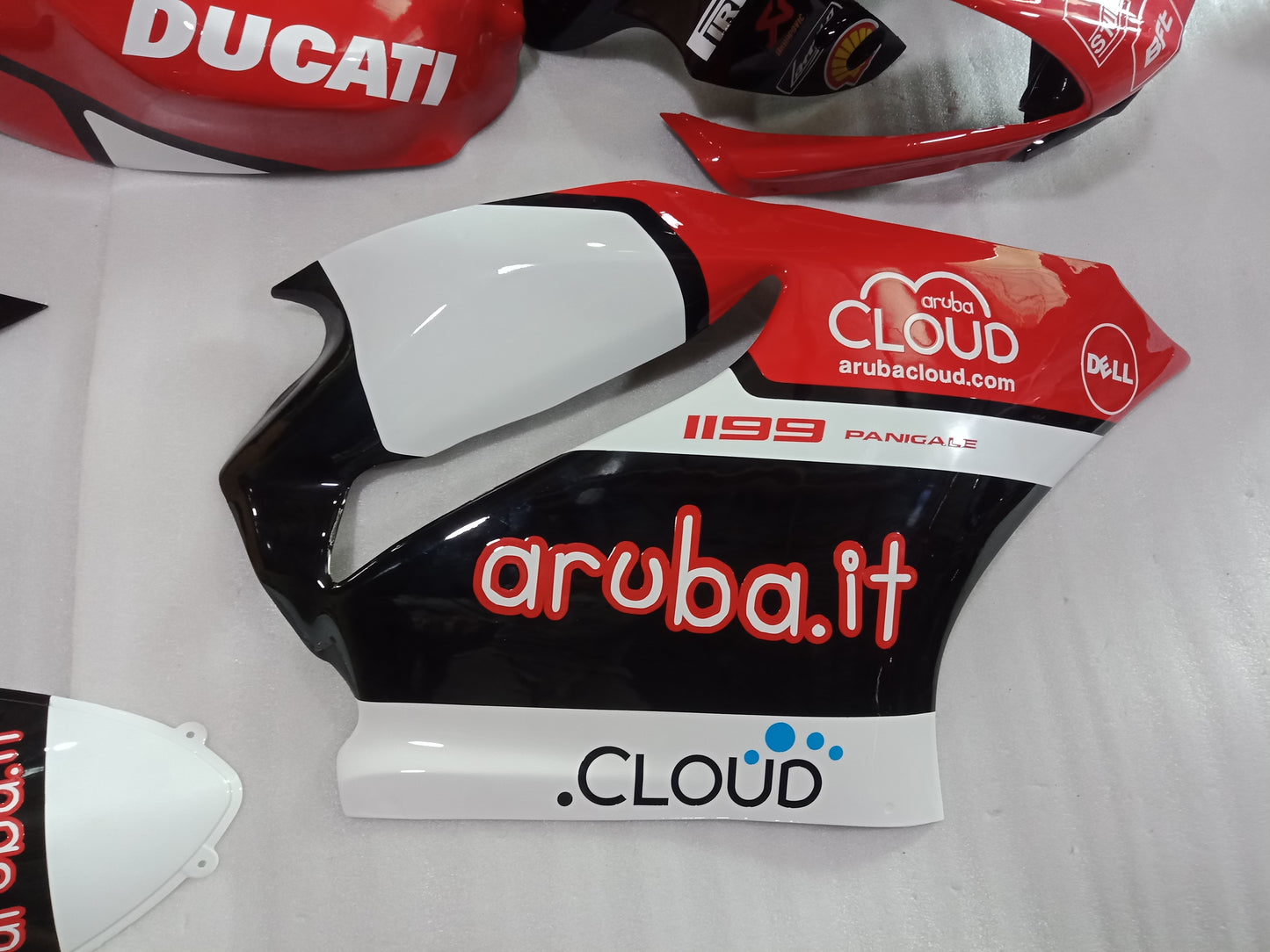 DUCATI 1199 899 Race Fairing Kit Fiberglass Aruba it Design