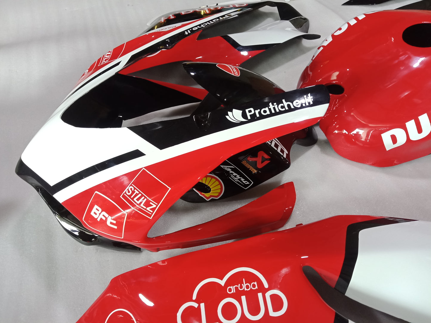 DUCATI 1199 899 Race Fairing Kit Fiberglass Aruba it Design