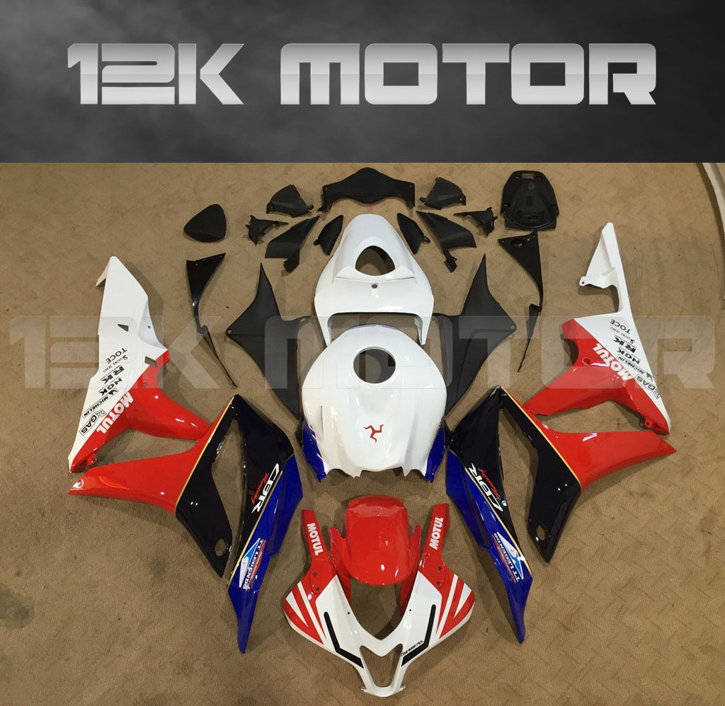 Fit for HONDA CBR600RR 2007 2008 Red White Fairing kits