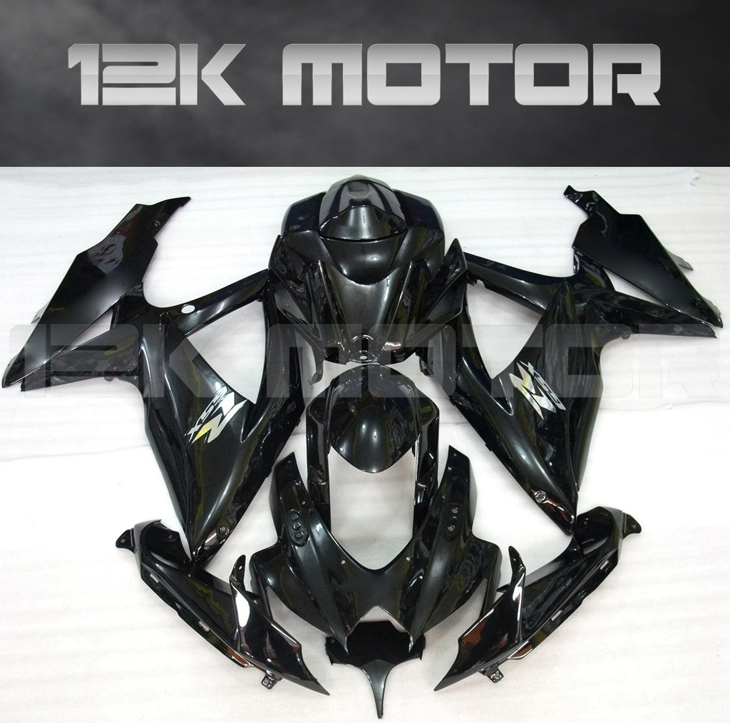 Gloss Black Fairing Fit for SUZUKI GSXR 600/750 2008-2010 Aftermarket Fairing Kit