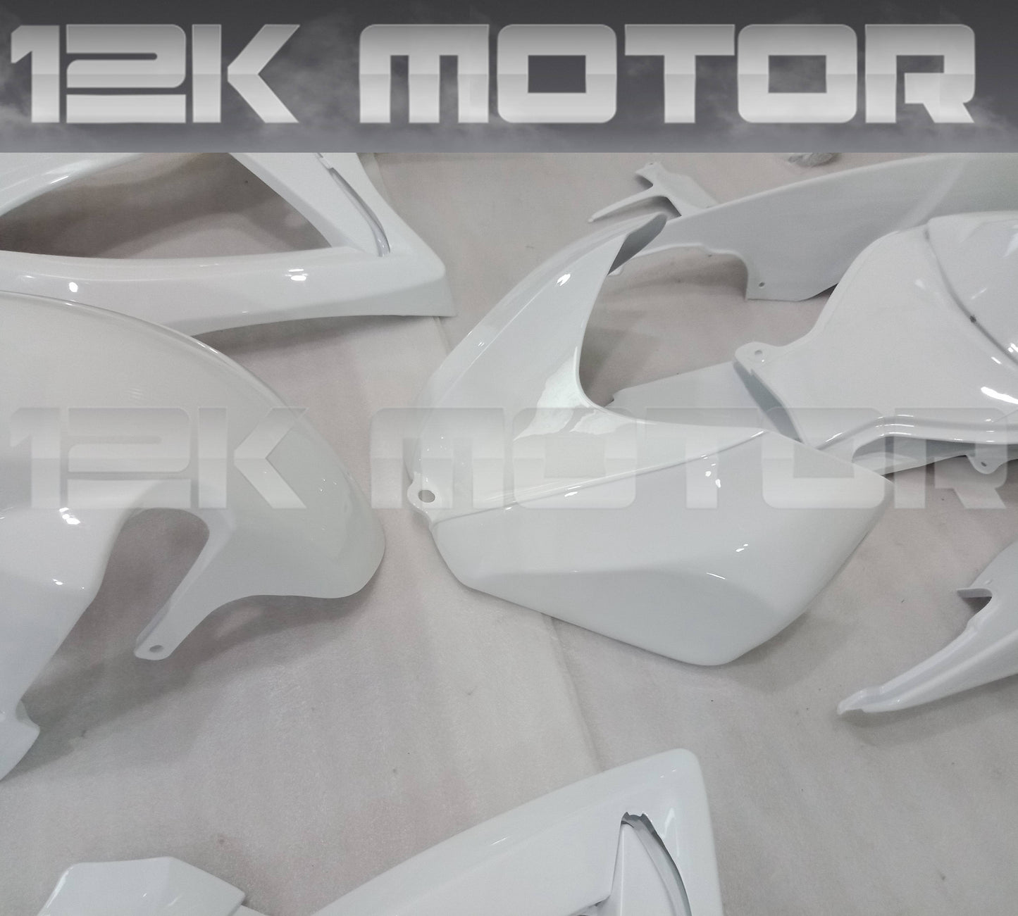 All White Color Fairing Kit For 2006 2007 SUZUKI GSXR 600 GSXR750