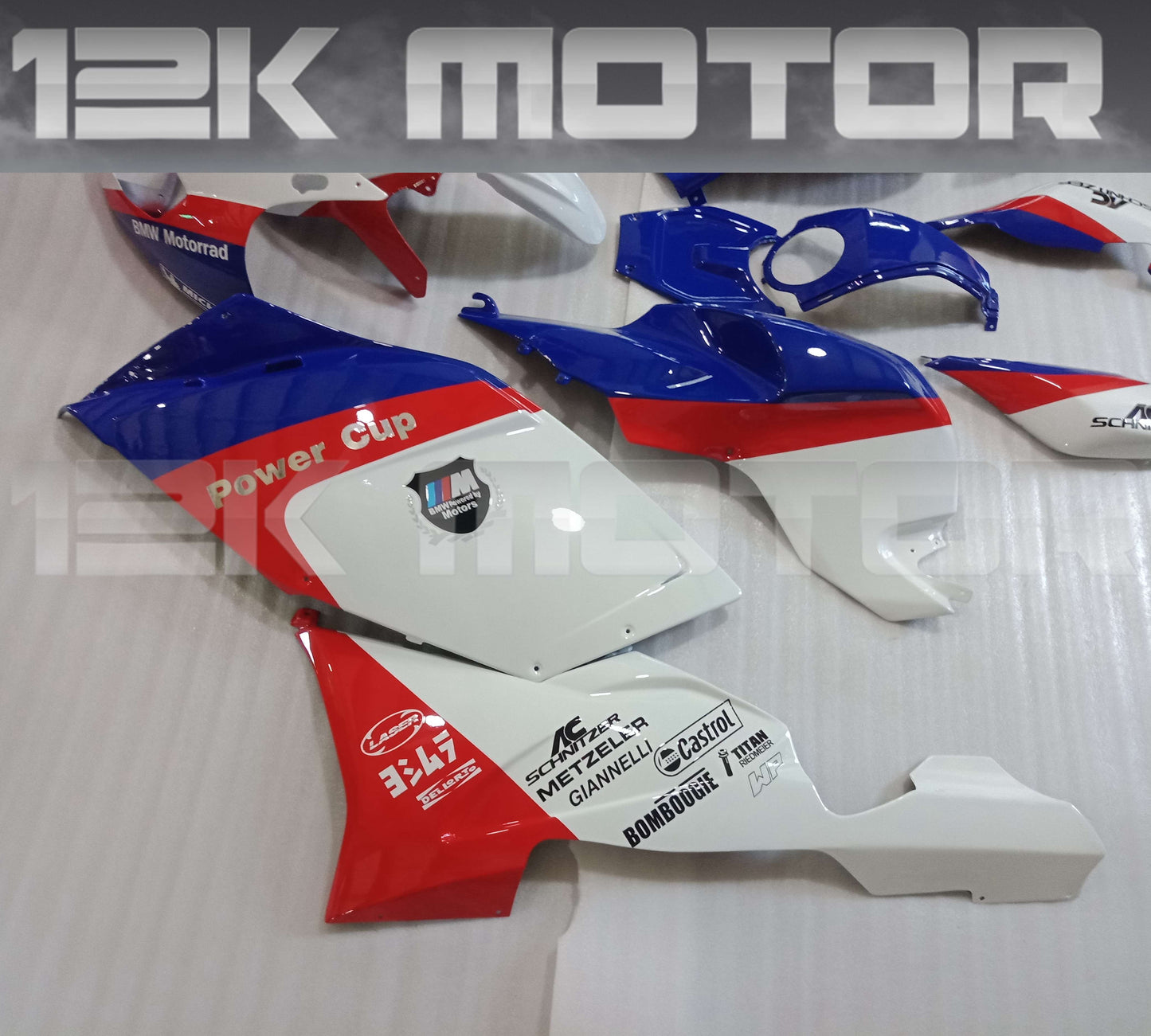 Tri-Color Fairing Kit For BMW K1200S K1200 2005 2006 2007 2008